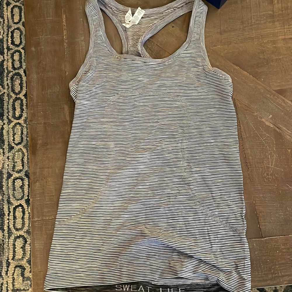 Lululemon striped tank!